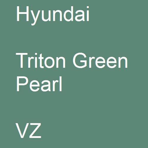 Hyundai, Triton Green Pearl, VZ.